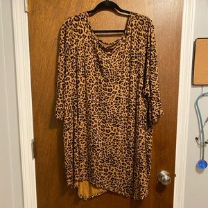 Cheetah Print Tunic